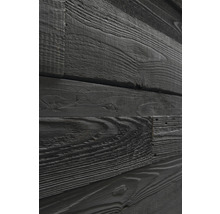 Panneau en bois véritable Barnwood Montreal Blackwash, lot = 0,80 m²-thumb-3