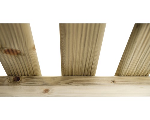 Detailansicht einer Holzkonstruktion