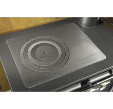 Plaque de cuisson avec cercles concentriques