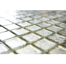 Mosaikfliesen aus Glas, Nahaufnahme