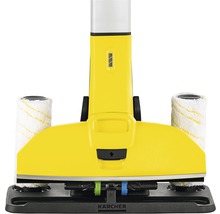 Nettoyeur de sols durs Kärcher jaune avec deux rouleaux