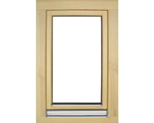 Fenêtre en bois avec cadre