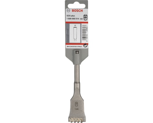 Burin plat Bosch avec monture SDS plus