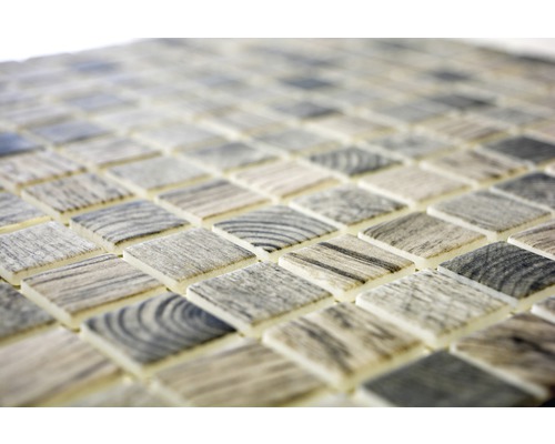 Carreaux de mosaïque aspect bois