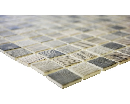 Mosaïque avec aspect bois