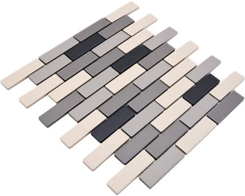 Motif de carreaux de mosaïque avec carreaux rectangulaires
