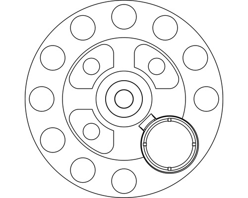 Dessin d''un magasin de tambour