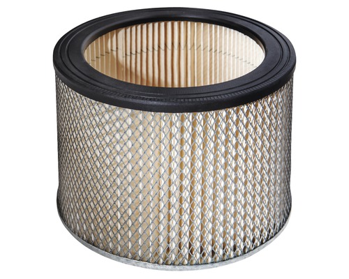 Runder Luftfilter mit Gitter