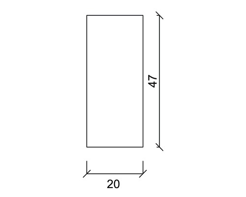 Dimensions : 20 sur 47