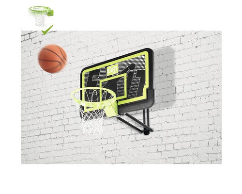 Panier de basket pour montage mural avec ballon