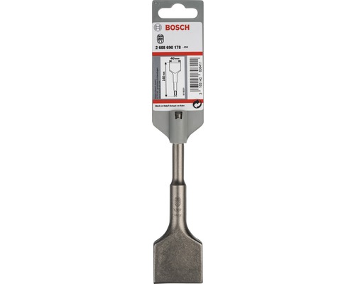 Burin plat Bosch d''une longueur de 140 mm