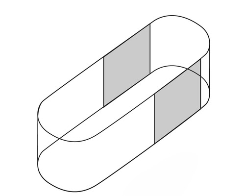 Darstellung einer Bandkonstruktion