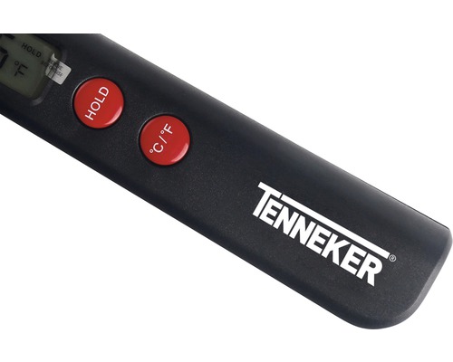 TENNEKER Logo auf einem Grillthermometer