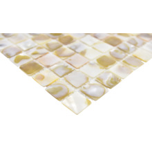 Muschelmosaik SM 203 hellbeige 30,5x30,5 cm