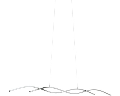 Moderne LED-Hängeleuchte mit gewundenem Design