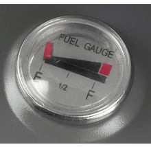 Indicateur de carburant avec niveau de carburant à moitié plein