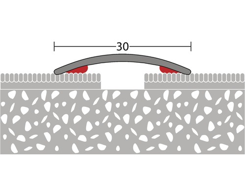 Profilé de transition d''une longueur de 30