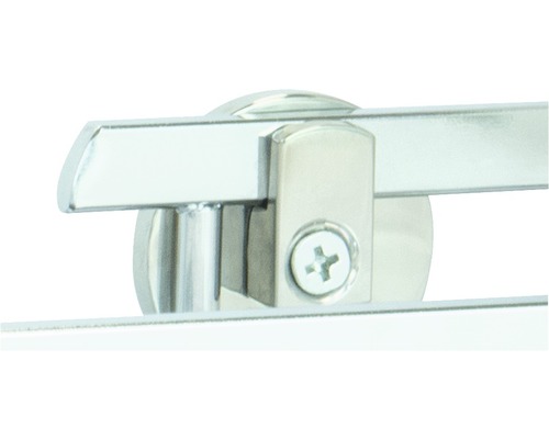 Vue détaillée d''un porte-serviettes en métal