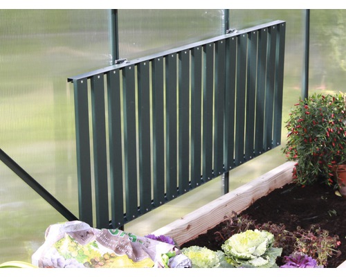 Store de serre pour l''ombrage dans le jardin