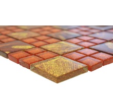 Mosaikfliese aus Glas