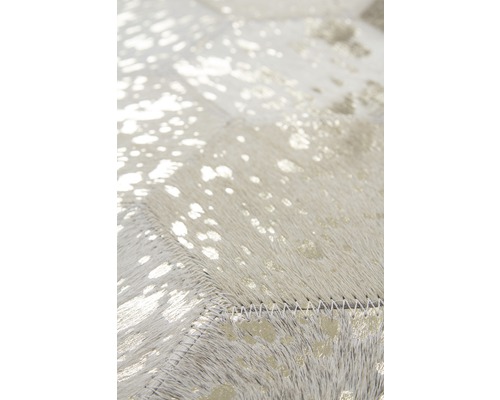 Teppich aus Kuhfell mit Muster