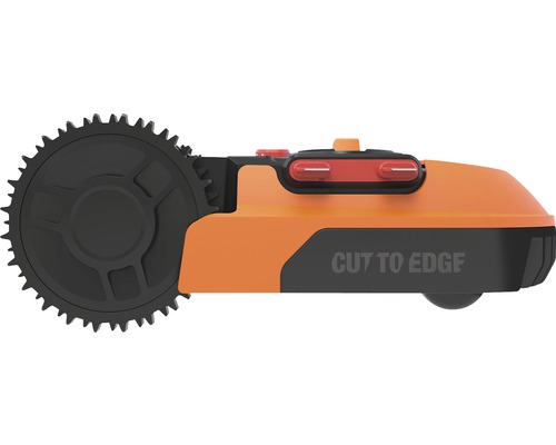 Mähroboter Seitenansicht