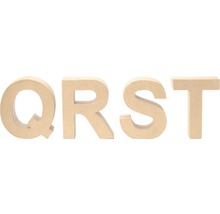 Buchstabe S Pappe 17,5x5,5 cm