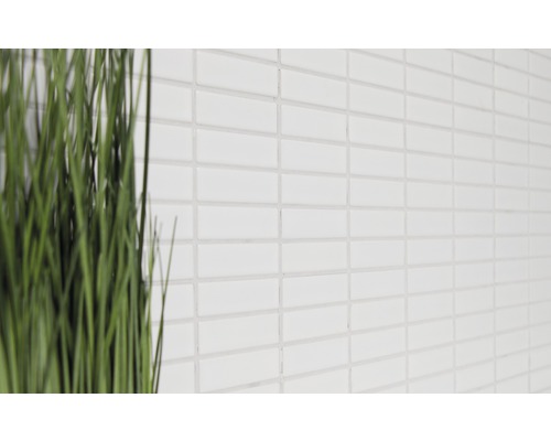 Carreaux muraux en céramique dans une salle de bain avec décoration végétale