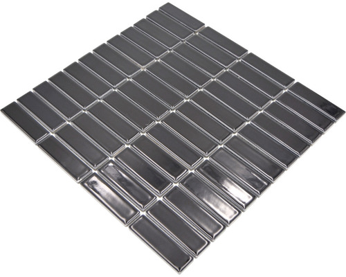 Mosaikfliese aus Keramik mit rechteckigen Elementen