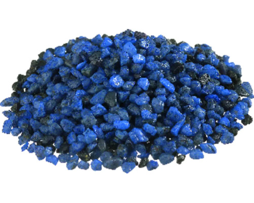 Roche de lave bleue pour la décoration