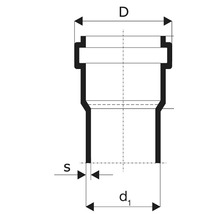 SKOLANsafe Rohr DN 135 500 mm-thumb-2