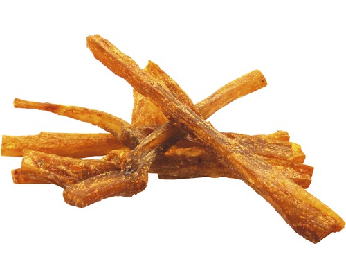 Friandises à mâcher pour chiens, à base de cuir de tête de bœuf