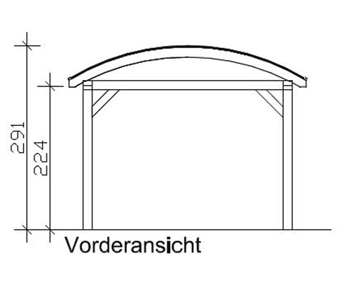 Dessin technique d''un toit de terrasse avec indications de dimensions