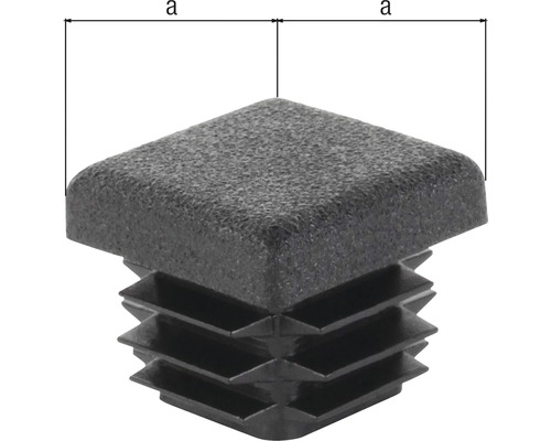 Vierkantstopfen für Rohre
