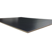 Panneau de fibres à densité moyenne noir d'un côté 2440x1220x3 mm (découpe à réserver en ligne)-thumb-2