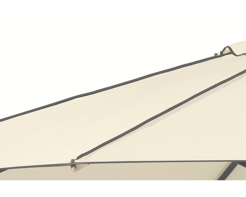 Detailansicht eines Sonnenschirms