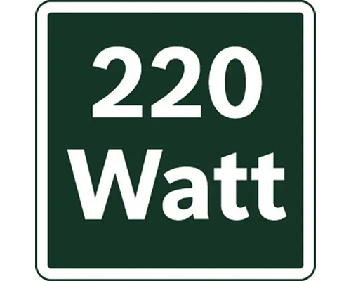 Symbol für 220 Watt Leistung