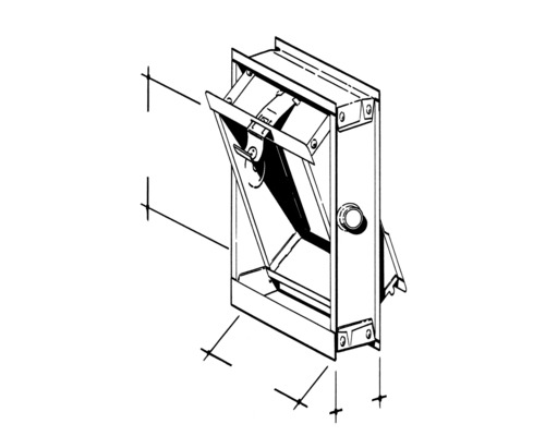 Trappe de visite pour gaines techniques