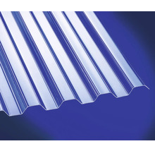 Plaque ondulée en plastique