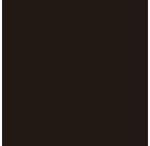 Tuile métallique PRECIT brun chocolat RAL 8017 1100 x 1170 x 0,5 mm-thumb-2