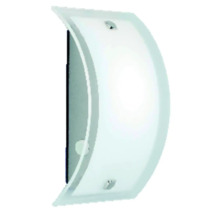 Applique murale 1 ampoule 12x20 cm Elysee blanc