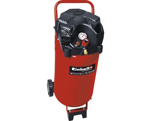 Compresseur d''air mobile Einhell avec manomètre et détendeur