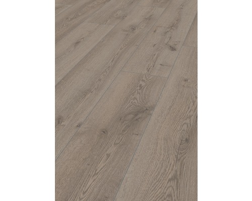 Nahaufnahme von Laminatboden mit Holzoptik