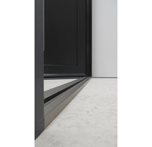 Porte d'entrée aluminium Nevada anthracite 1100 x 2100 mm gauche-thumb-9