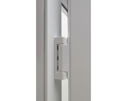 Paumelle de porte en métal et plastique pour portes intérieures