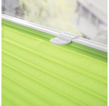 Lichtblick Faltplissee Haftfix grün 50x130 cm inkl. Saugnäpfe