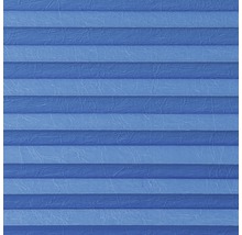 Lichtblick Faltplissee Haftfix blau 65x130 cm inkl. Saugnäpfe