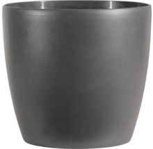 Cache-pot elho Brussels en plastique Ø 16 h 14 cm anthracite