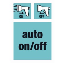 Symbol für automatische Ein- und Abschaltung