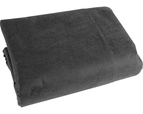 Öko-Unkrautvlies FloraSelf Nature 5x1,6 m 50 g/m² schwarz Abdeckvlies für den Garten